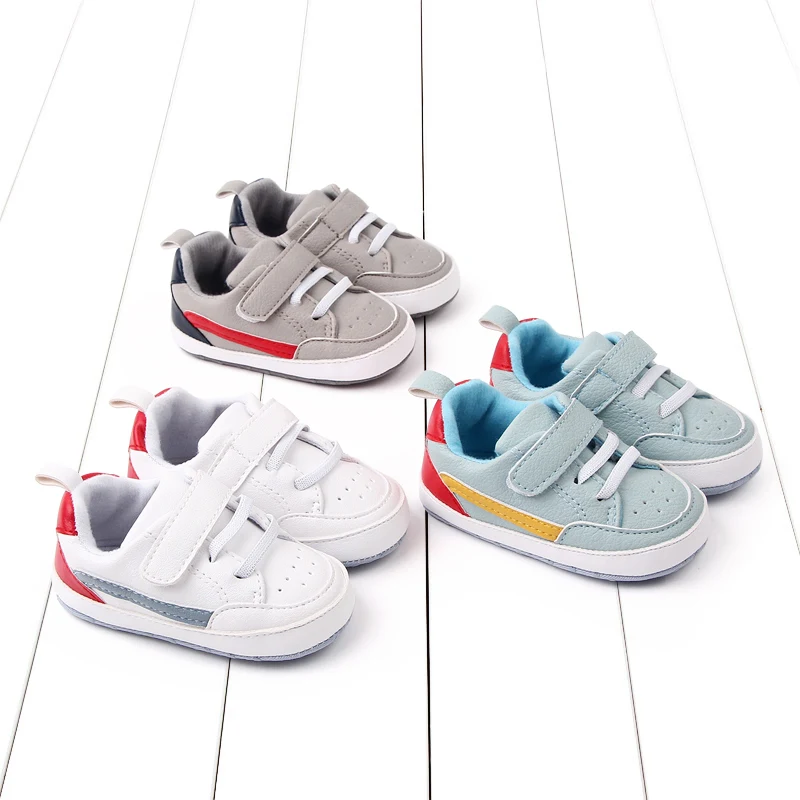 Baby Shoes Unisex Boys and Girls First Step Shoes Soft Sole Casual Baby Prewalking Shoes