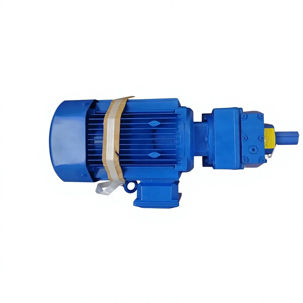 Coaxial Gear-Motor R Rigid Tooth Flank Helical Gear Units Wide Application Range