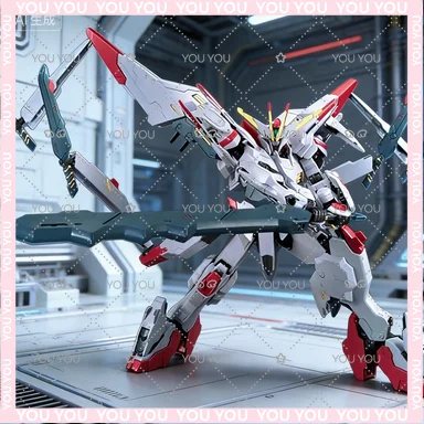 

Adults Fun Bandai Original Gundam HG IBO 040 1/144GUNDAM MARCHOSIAS Anime Action Robot Peripheral Assembly Model Toy Boy Gift