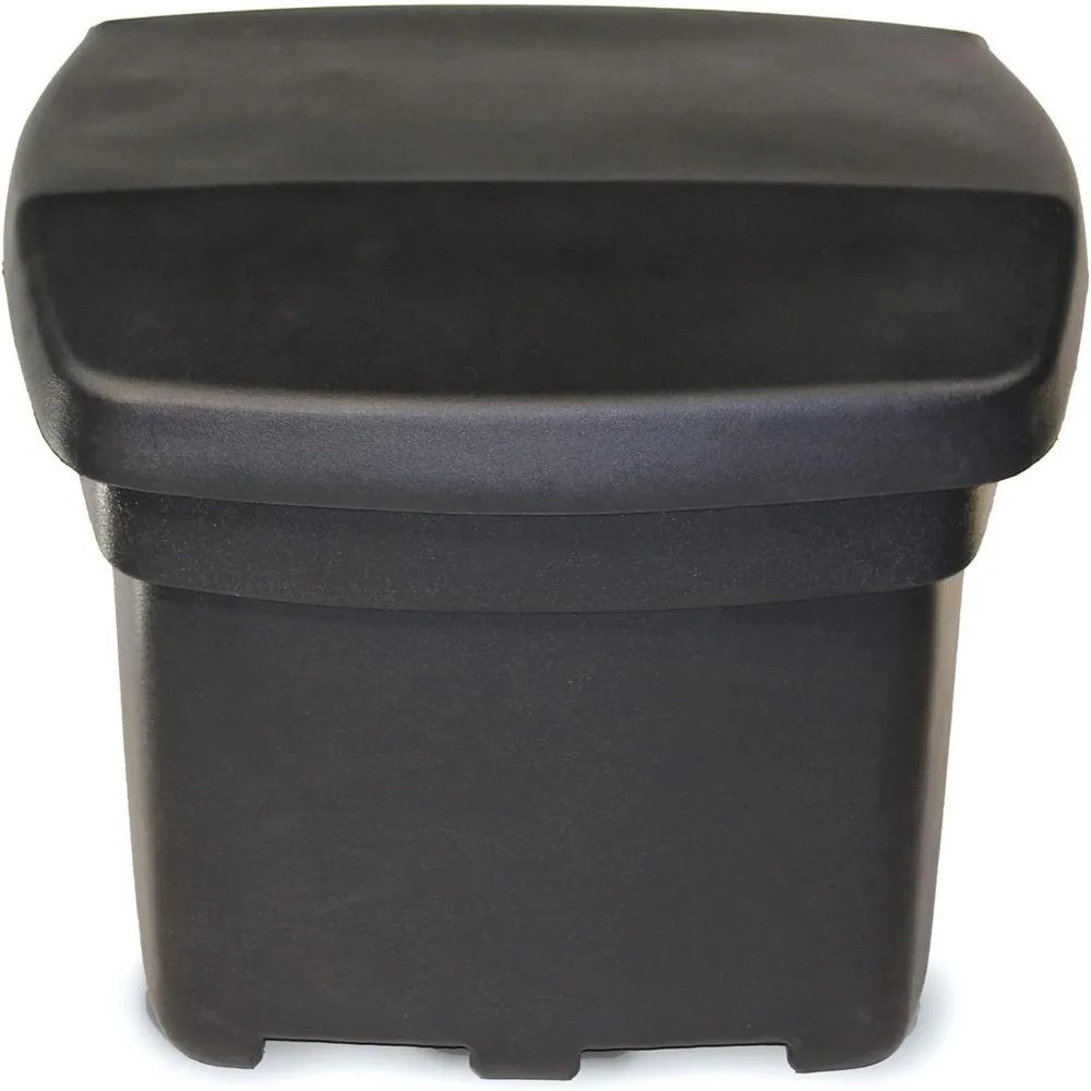 

FCMP Outdoor Storage: Heavy-Duty Deck Box for Salt, Sand, and More - Ideal for Entrances, Porches, and Patios (SB140-BL)