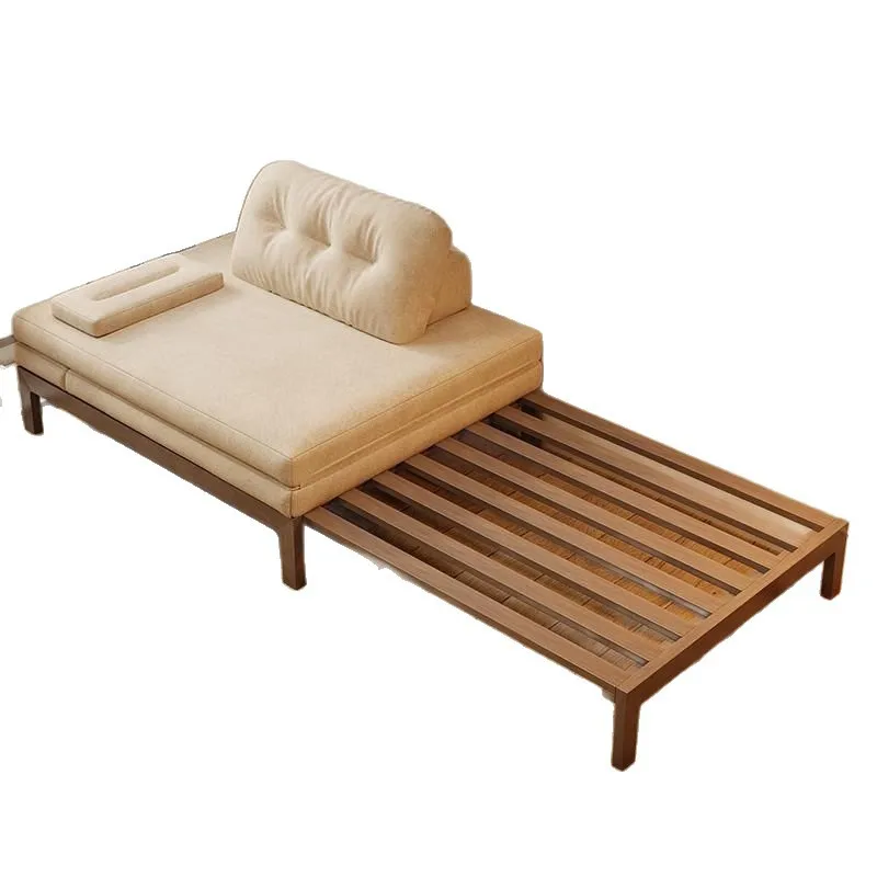 

Folding sitting and sleeping bedroom study multi-functional pull-out push sofa bed
