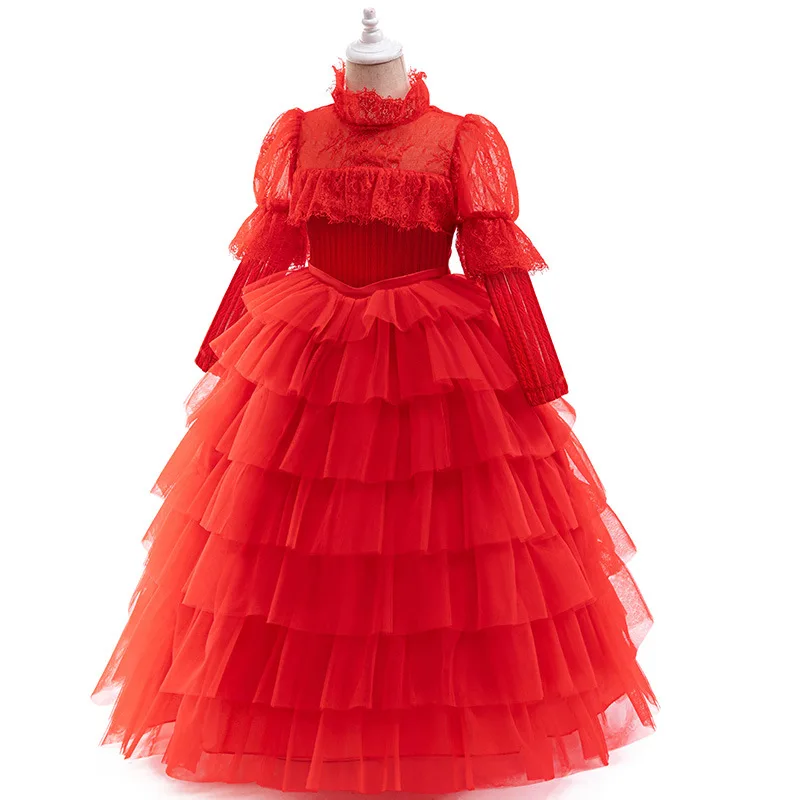 カブトムシリディアコスプレ衣装女性女の子赤いウェディングドレスハロウィンカーニバルパーティー衣装