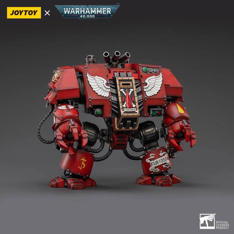 

JOYTOY Warhammer 40K 1/18 Blood Angels Furioso Dreadnought Brother Samel Action Figure Model Collectible Toy