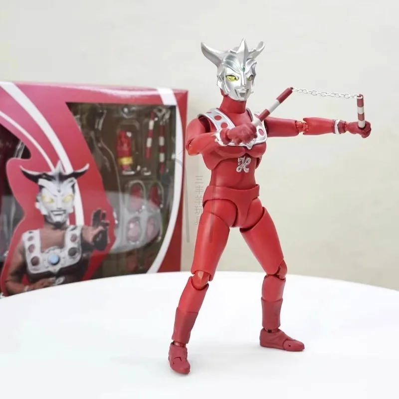 Ultraman Action Figure JACK LEO 15cm Anime Figure Set Toy Boy Collection Gift