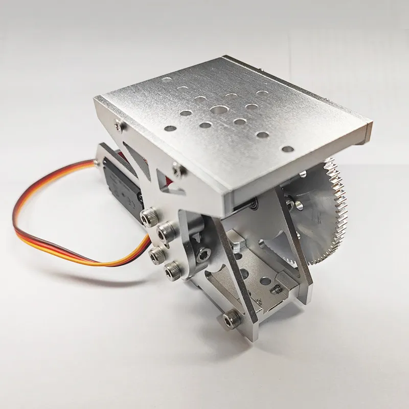 1-DOF Servo Tilt Platform Base for Robot Competition, Pitch Control Mounting Frame