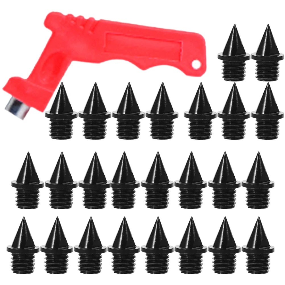 

50pcs Steel Spikes Track Shoe Spikes Running Shoe Spikes Pyramid Spikes Anti Skid Speed Improvement Sprints