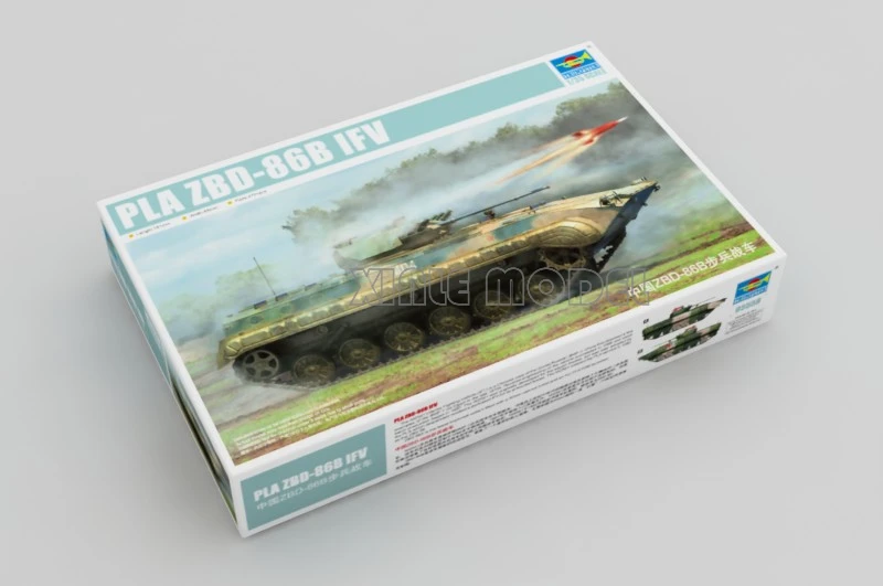 

Trumpeter Plastic Assembled Tank Scale Model Kit TP05558 China ZBD-86B Infantry Fighting Vehicle 1/35