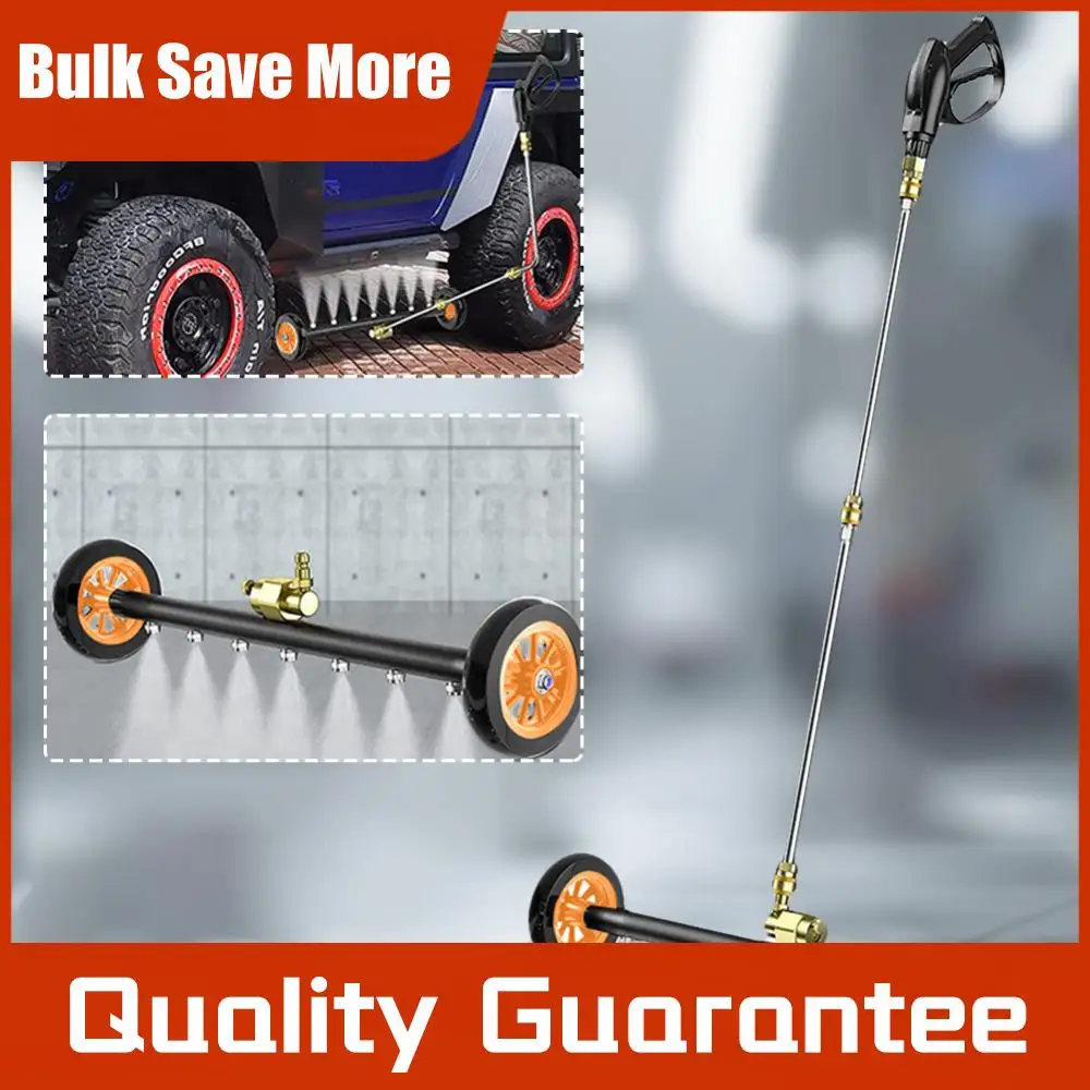 

22-дюймовая удлиненная щетка-водомет для чистки днища автомобиля, 3-секционная, для мойки шасси и пола