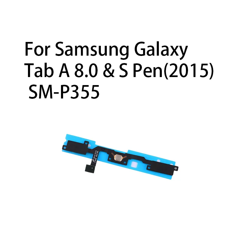 

Back Return Sensor Keypad Menu Home Button Flex Cable For Samsung Galaxy Tab A 8.0 & S Pen(2015) / SM-P355