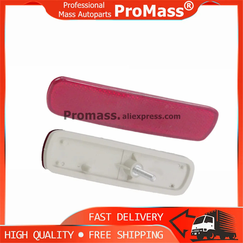 new 2Pcs Car Rear Bumper Reflector Brake Lamp Taillight Parking Fog Light For Toyota Land Cruiser Lexus LX470 1998-2007