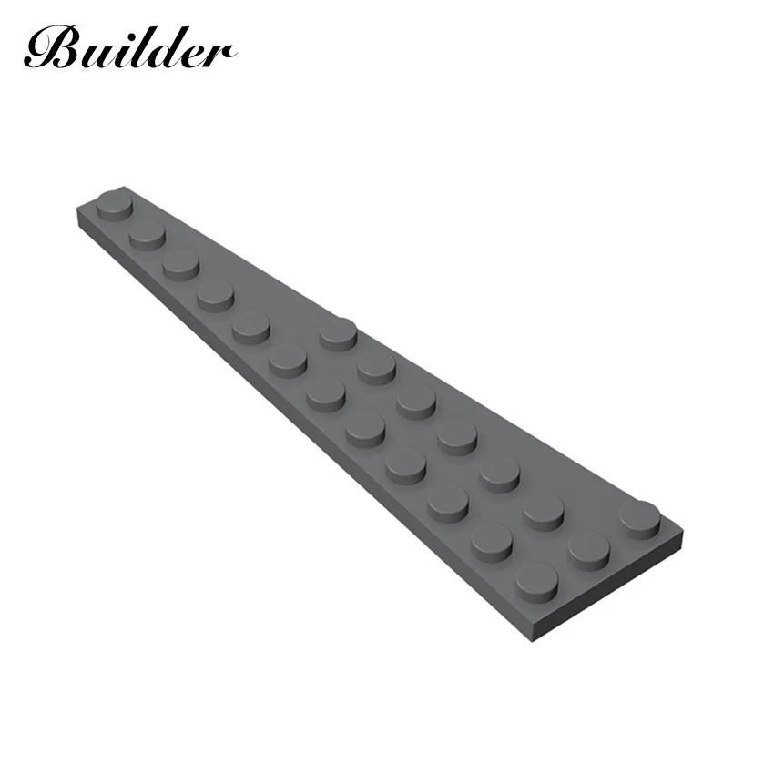 

Little Builder 47398 DIY 3x12 Building Blocks Technological Wedge Plate (left) MOC Creativity Compatible Bricks Children Toys