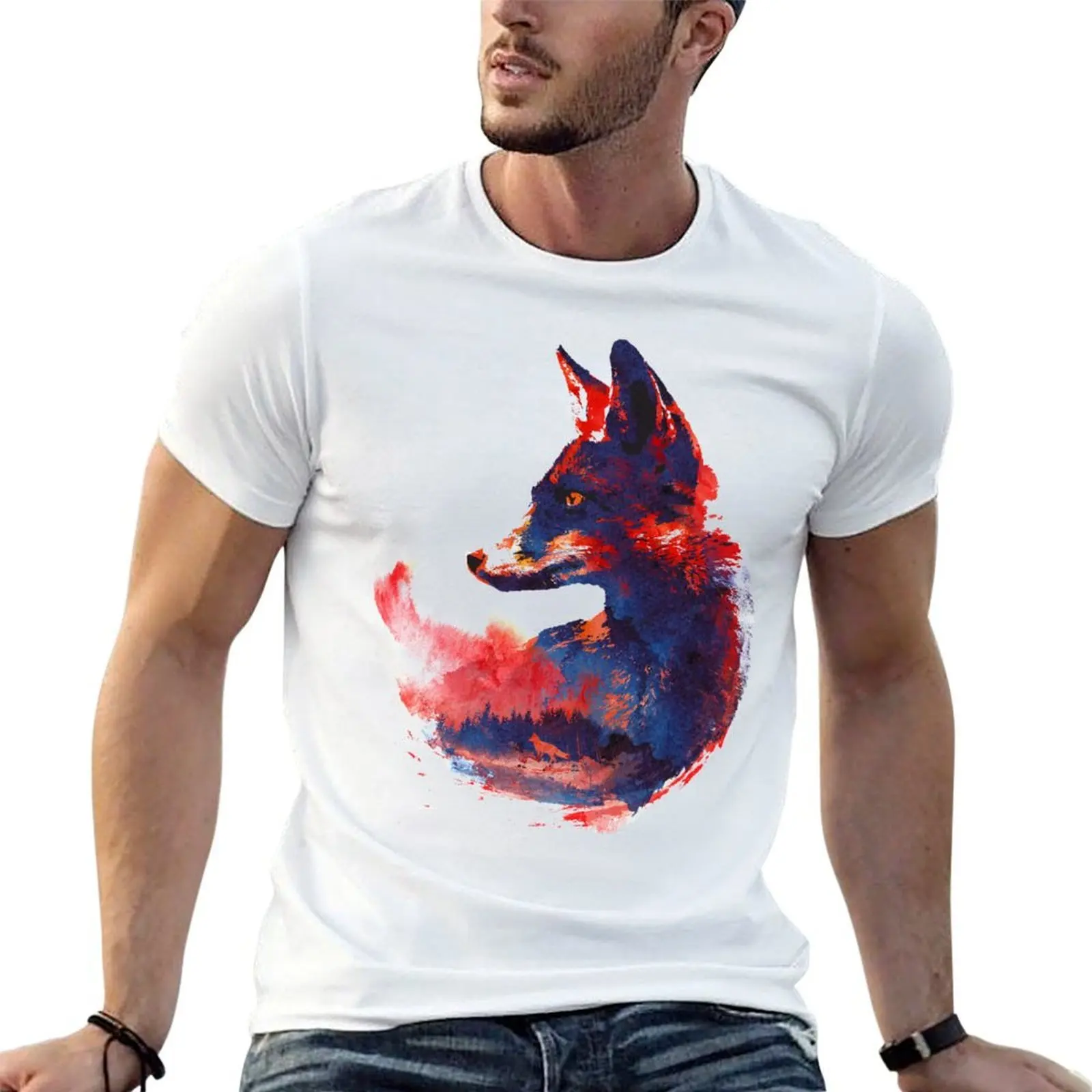 

The future is bright T-Shirt t shirts for man cotton funny t shirts for man graphic tees T-Shirt