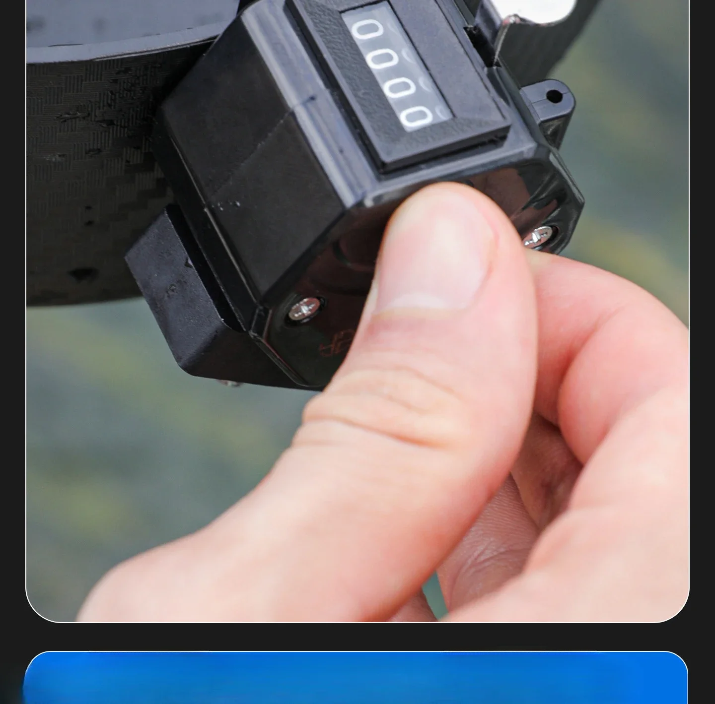 Outdoor-Angelzähler, manueller mechanischer Zähler, handgehaltener Zähler, 4-stelliger Zähler, Klickzähler für Köderboxen – Detail 14