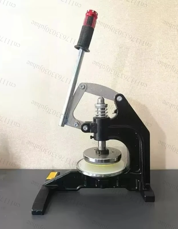 Manual Press Round Sample Cutter Textile Fabric GSM Tester Disc Sampler For Paper Cloth Fabric Weight Testing