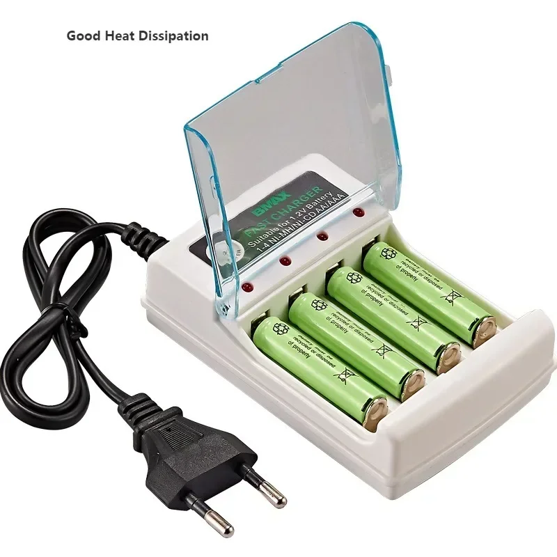 AA / AAA Battery Charger 2 4 Slots AC 110V 220V For NI-MH /NI-CD AA AAA Charging 1.2V Rechargeable Battery Charger