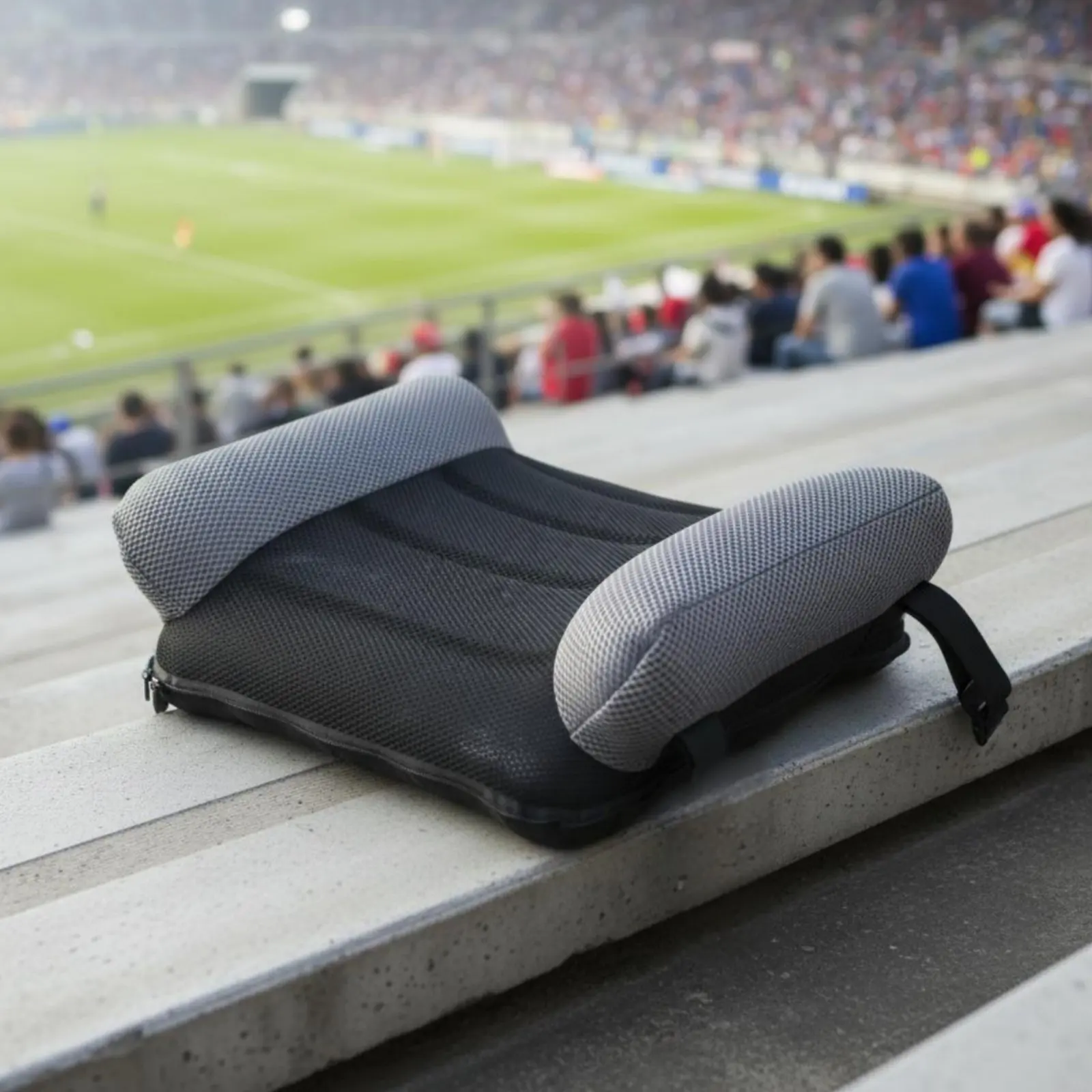 ポータブル高さ調整パッド軽量インフレータブルブースターシートインフレータブルシートパッド防水シートアクセサリー（スタジアム用）