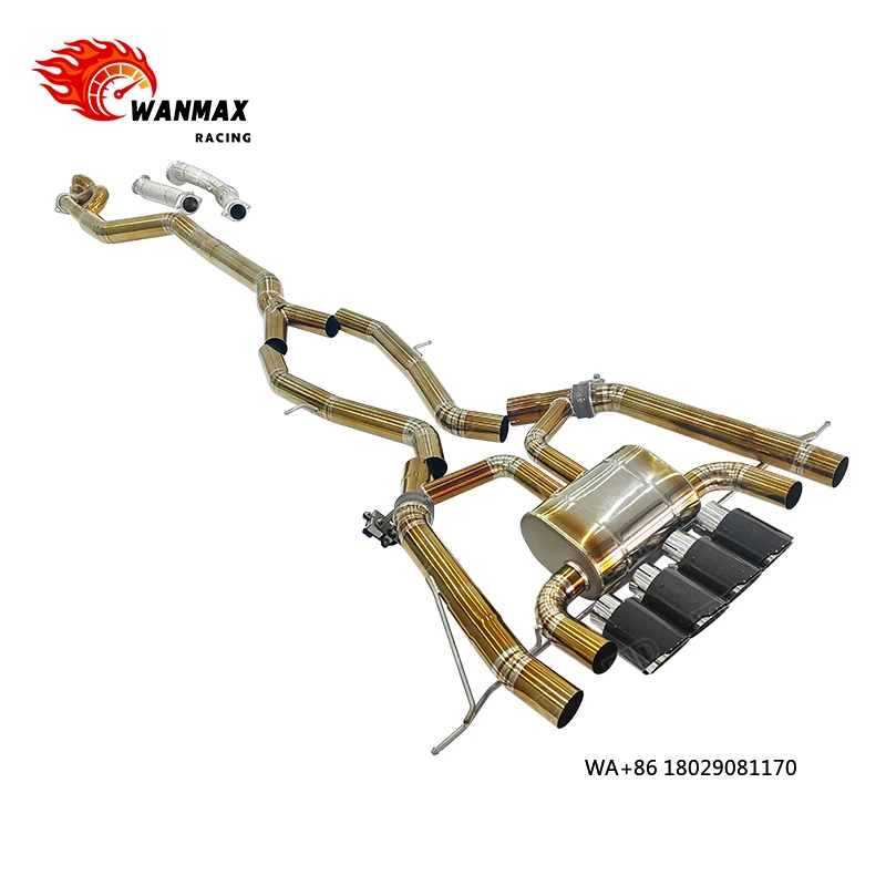 

Высокопроизводительная выхлопная система Catback из титанового сплава для G8X G80 M3 M4