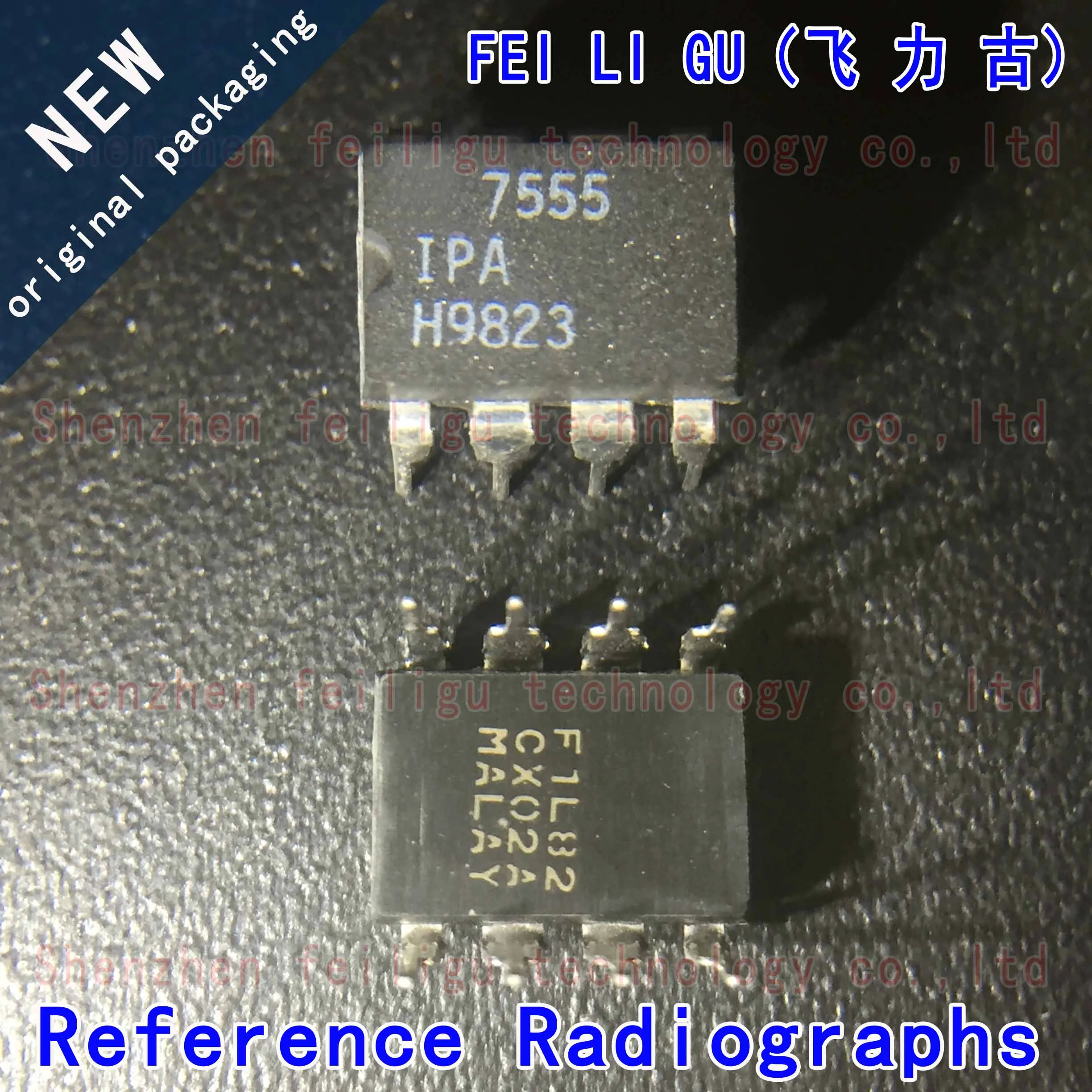 5/15/30/50Pieces New Original ICM7555IPAZ ICM7555IPA ICM7555 Screen Printing:7555IPAZ 7555 Package:DIP8 Timer/Oscillator Chip
