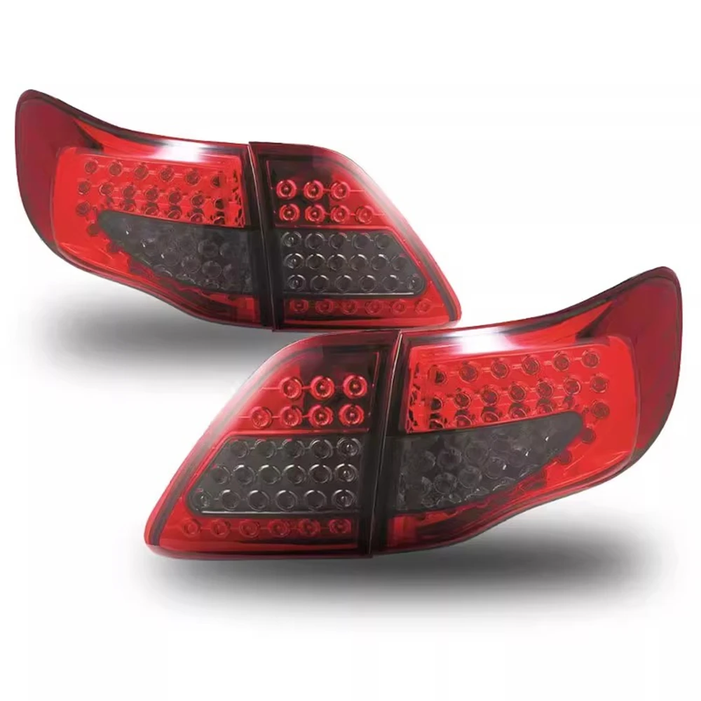 Car modiifed Tail Light assembly for 07 -10 Toyota Corolla Brake Driving Reversing rear Lamp Turn Signal 2pcs