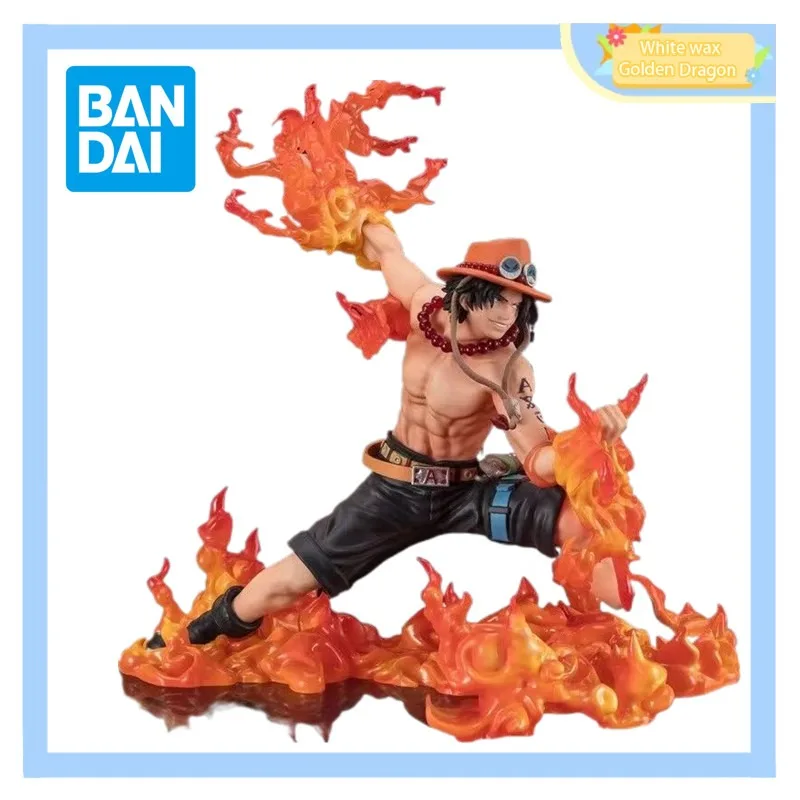 In Stock bagFiguartsZERO [Super Fierce Battle] Ace-One Piece 5th Anniversary Commemorative Model Christmas Gift Drop Shipping