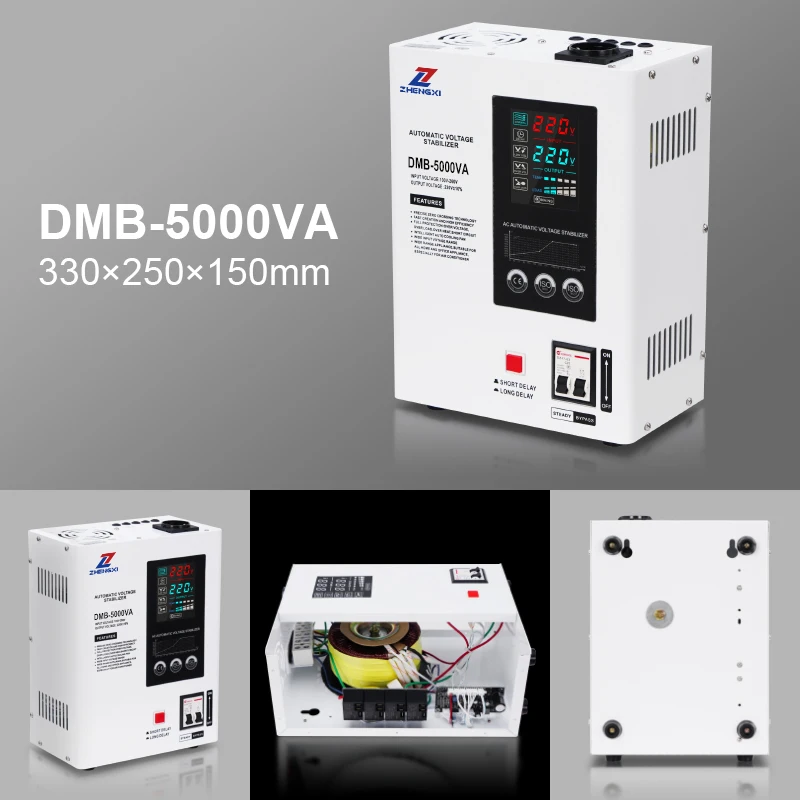 AC220V TMB-3000VA 5000VA relé de salida tipo torre modelo automático regulador de voltaje para toda la casa para electrodomésticos