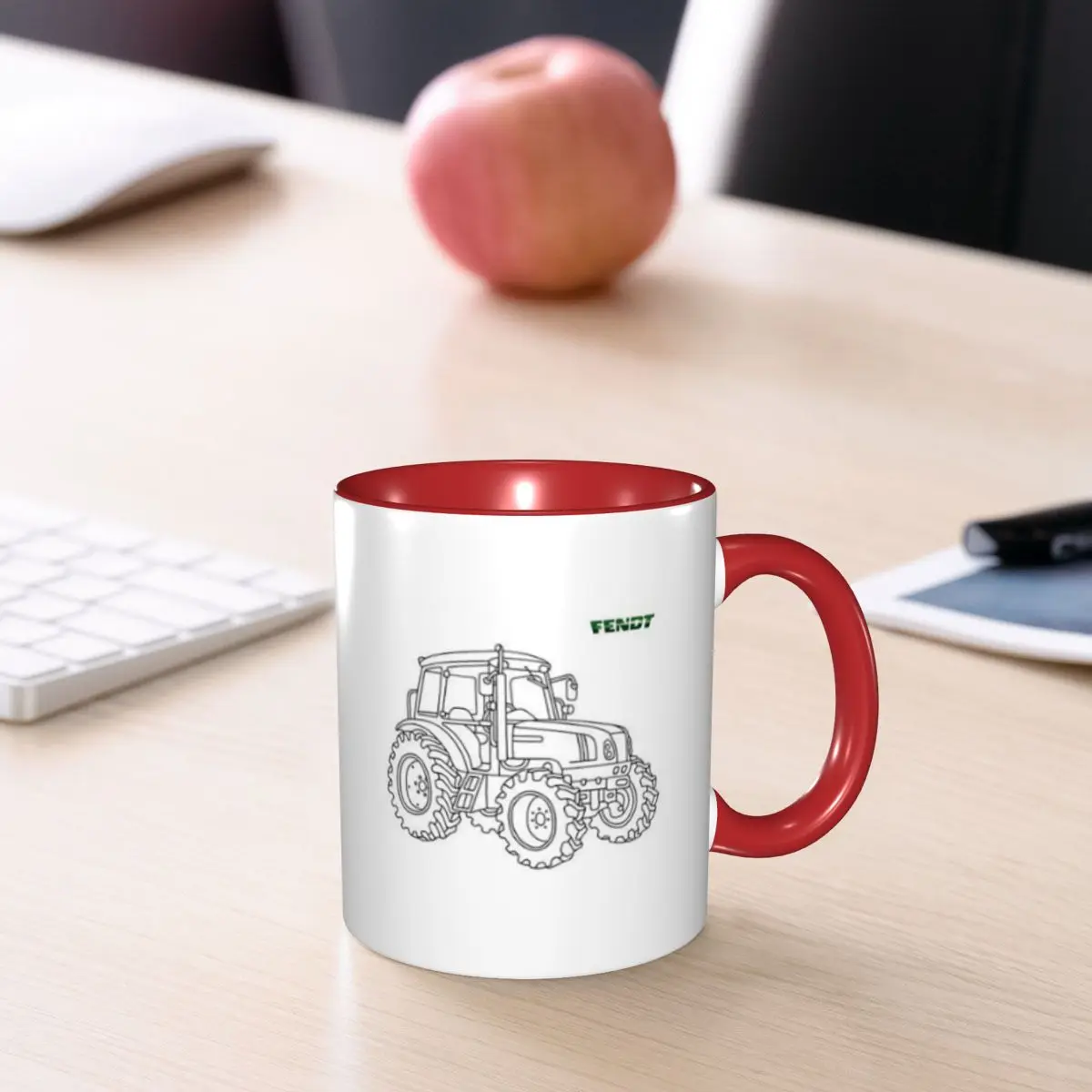 Fendt Tractor Mug Funny Ceramic Coffee Cups Tea Mugs Milk Cup Drinkware Gift for Friends