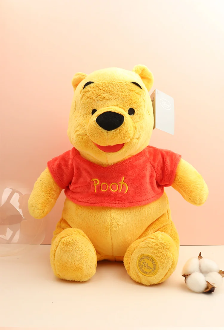 Niedliche Winnie Puuh Plüschtiere, Stofftier-Set, meine Freunde Tigger und Pooh Bär, weiche Großhandelspuppen, Weihnachtsgeschenke für Kinder – Detail 5