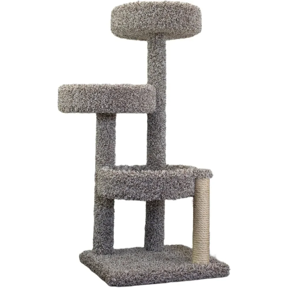 

Multi Level Cat Tree Tower: A Fun and Stylish Playground for Your Feline Friends to Climb, Scratch, and Relax
