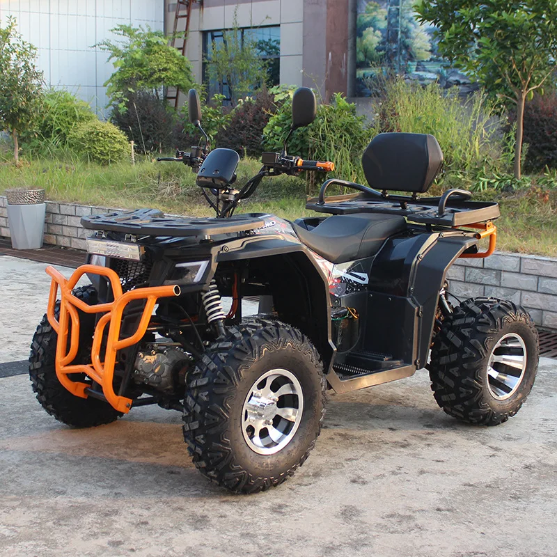 Factory Direct Cross-border Electric ATV Two-wheel Drive 2WD 72V 500-800W Shaft Drive All-terrain Vehicle Equipped Differential