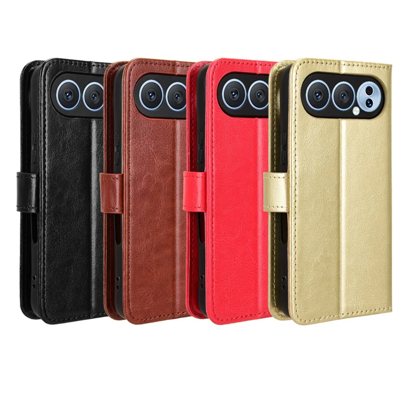 حافظة هاتف جلدية مضادة للسقوط لهاتف Honor 500 Pro 5G حافظة حامل غير قابلة للانزلاق لهاتف Honor 500 Pro 5G غطاء محفظة أعمال