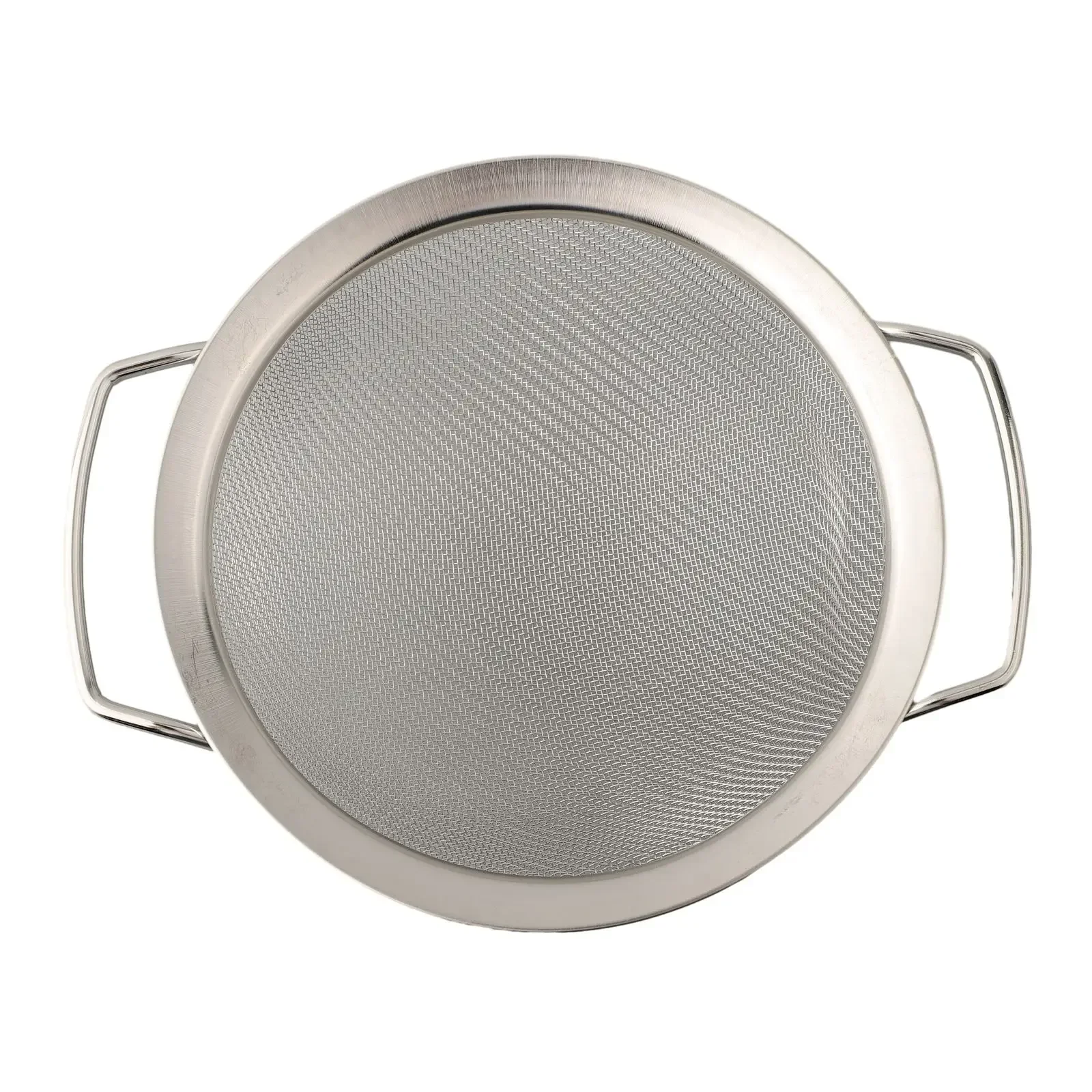 Professional Stainless Steel Drainer Sieve with Fine Mesh and Twin Handles Perfect for Different Culinary Tasks