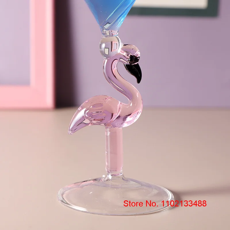 Flamingo Cocktail calice Cup 2023 ultimi regali per feste di Design bicchiere da vino Creative Bar Atmosphere Decor Cocktail Glass Martini Cup