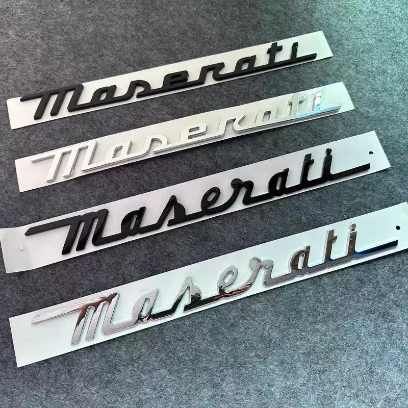 Maserati Letter Log…