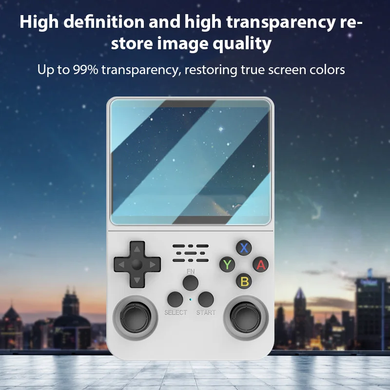 Custodia protettiva per console di gioco rigida in EVA per custodia per cavo dati per auricolari R36S Accessorio di gioco Pellicola protettiva per console R36S