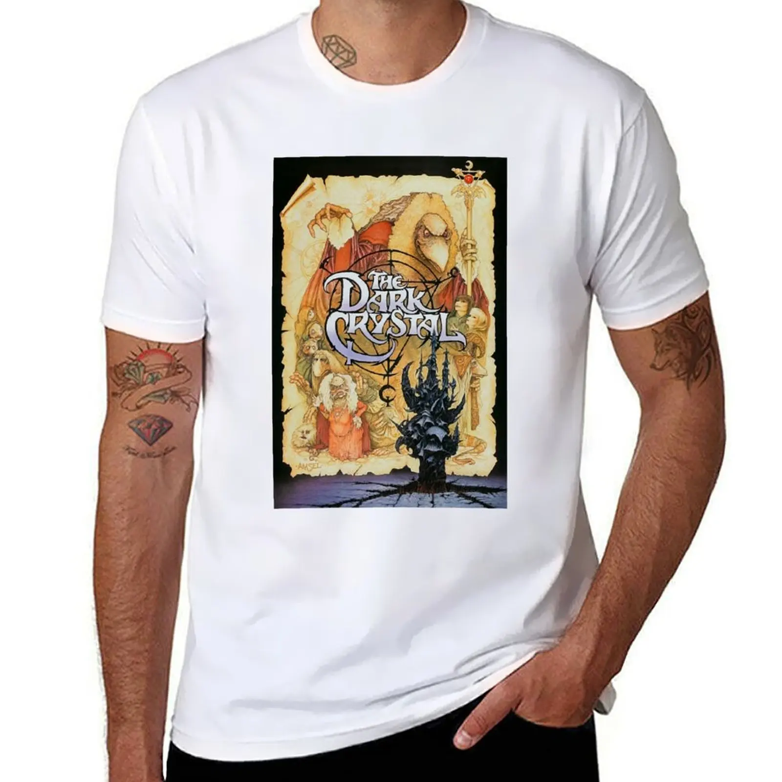 The Dark movie Crystal (5) T-Shirt man t shirt summer t shirt man luxury T-Shirt