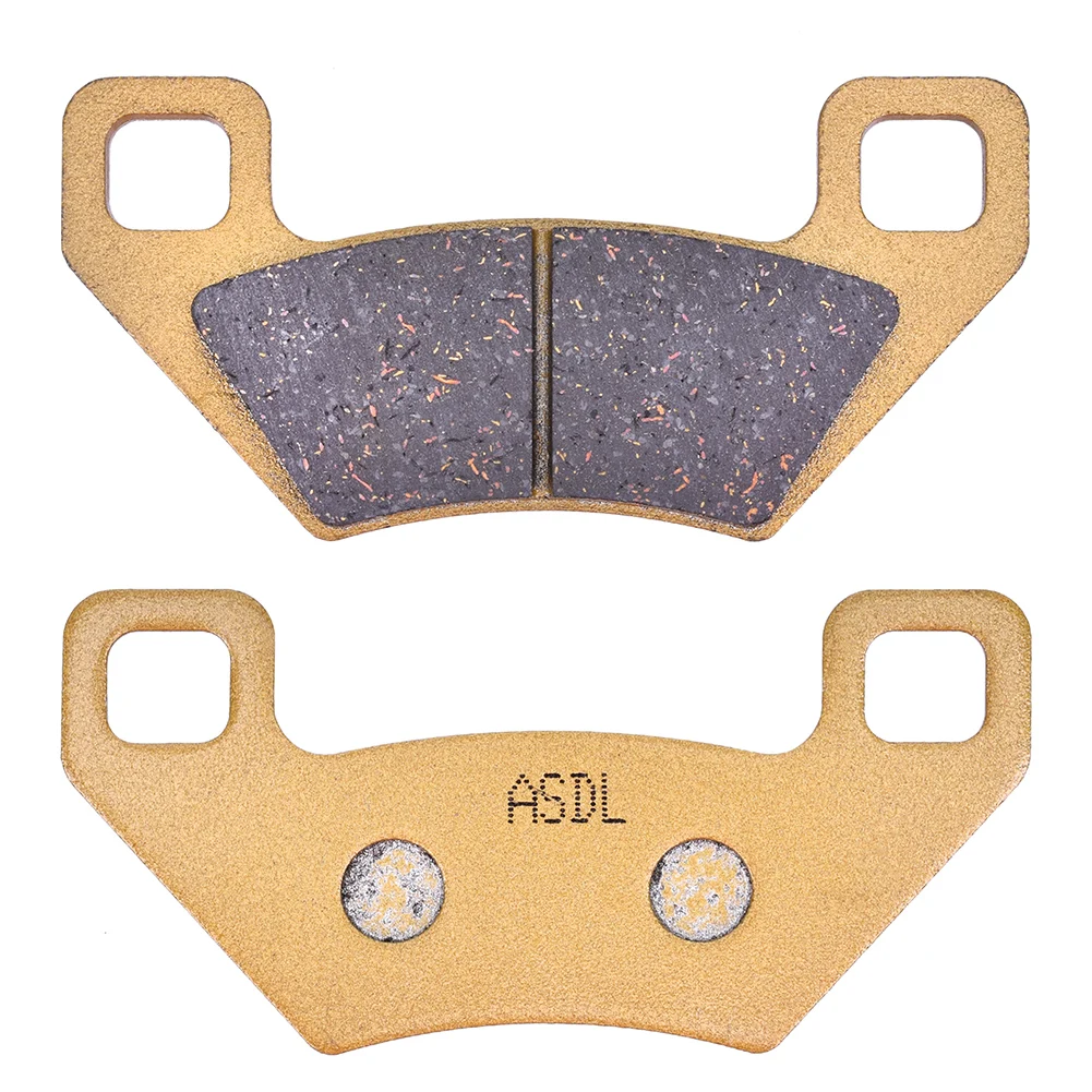 Front Rear Brake Pads Kit for Kymco MXU 375 400 450 Maxxer Kawasaki KVF 450 Brute Force ATV 4x4 IRS Massey Ferguson 2005-2025