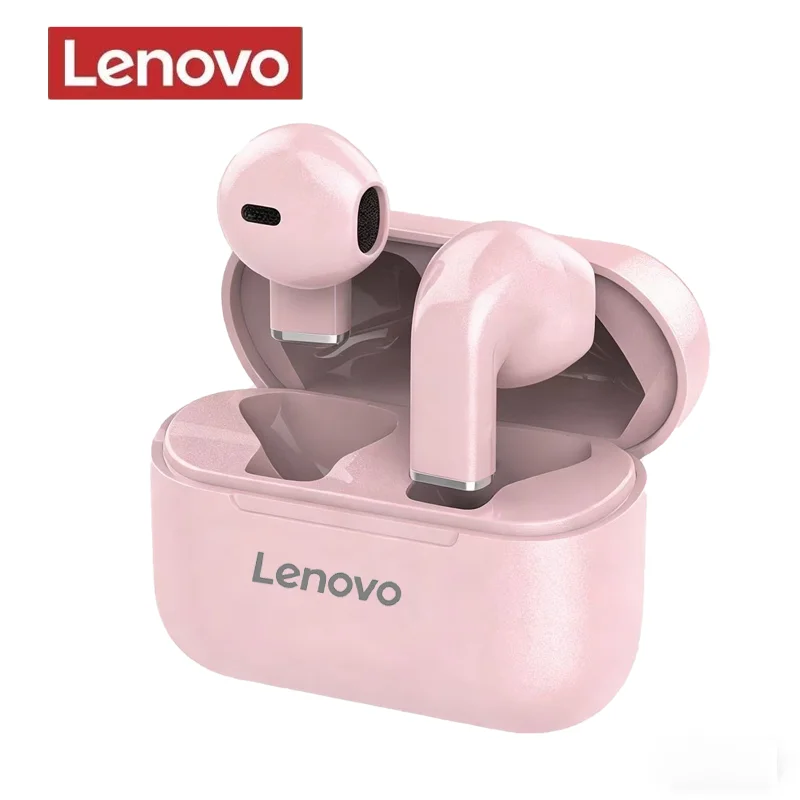 Auriculares Bluetooth Lenovo, diseño elegante, sonido HiFi de calidad superior, batería de larga duración, auriculares Bluetooth 5,3, auriculares intrauditivos originales