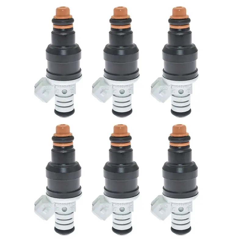 Reliable-Fuel Injectors 6 Pack 822-11112 F1ZZ9F593B For Ford E150 Econoline Club Wagon 1992- 1996 F1ZE-B4C F1ZZ-9F593-B