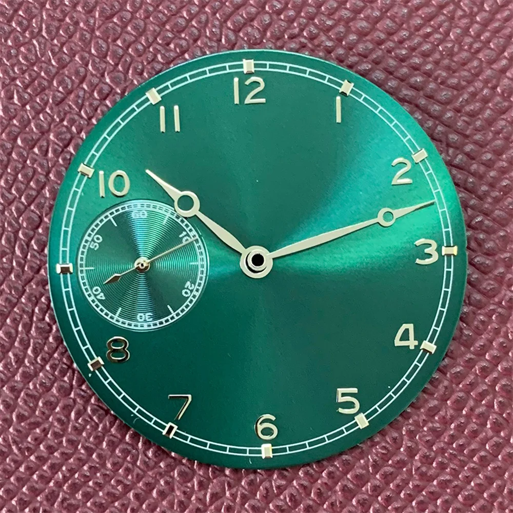 Großhandel 37mm Zifferblatt + Zeiger für ET6497 3600 Uhrwerk Ersatz-Zifferblatt Schwarz/Weiß/Grün/Blau Ersatzteile – Detail 5
