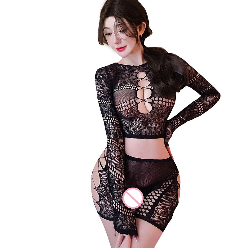 مثير الكروشيه الملابس الداخلية بيبي دول الملابس الداخلية صديرية دائرية ازياء قميص الدمى ملابس خاصة هوت فستان مثير قبالة الكتف Xxx