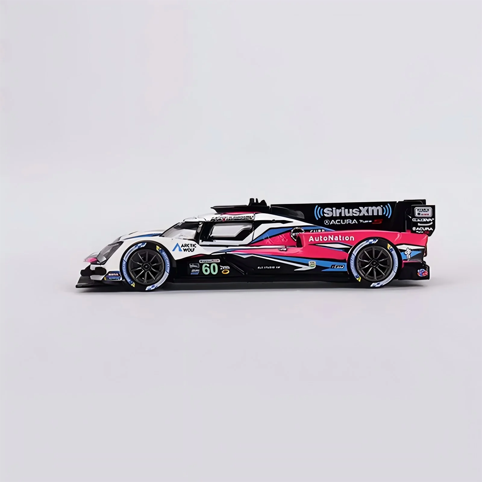 In Stock Minigt 1:64 24h Lemans Acura Arx-06 Gtp #60 #10 Alloy Miniature Diecast Model Acura Racing Toys Car Kids Christmas Gift