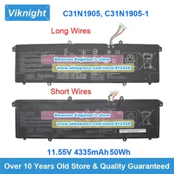C31N1905 Battery C31N1905-1 11.55V 4335mAh 50Wh for Vivobook 14 D413IA 15 X1505ZA 16X X1603ZA 17X K1703ZA M6500QB