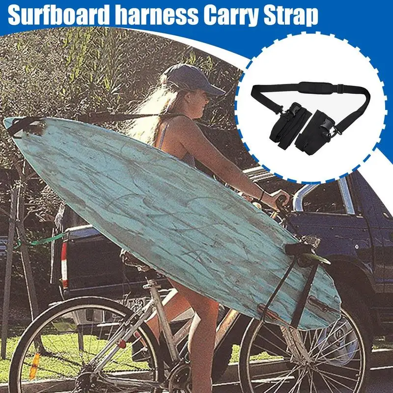 

Adjustable Surfboard Straps Portable Surfboard Fixed Shoulder Strap Lightweight Kayaking Gear Equipment For All Size Of Boards