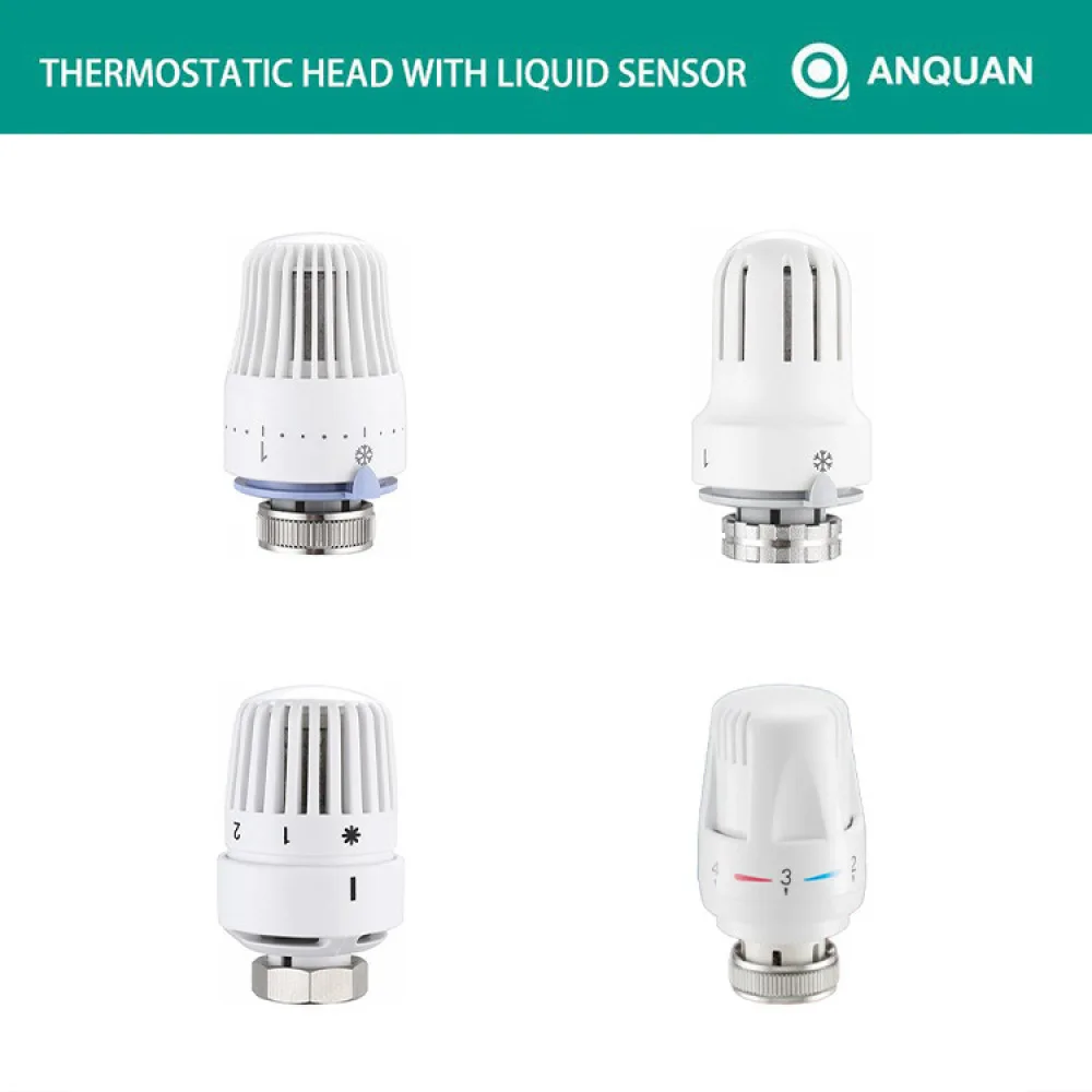 Universal Radiator Thermostatic Head Manual Temperature Control Handle For Water Heating System Efficient Energy Saving Valve