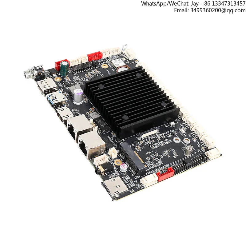 

All-in-One Motherboard For Advertising Screens Supports RK3399 RK3588A 4K 4G WiFi Ethernet LVDS EDP DDR4 SATA 128GB RAM Capacity