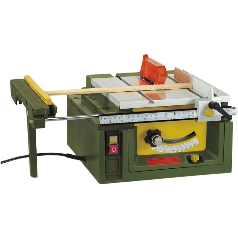 Table Saw Fet for Precision Cuts - Adjustable Blade, Extendable Table, Low Noise Motor, 110-120V AC - 37070