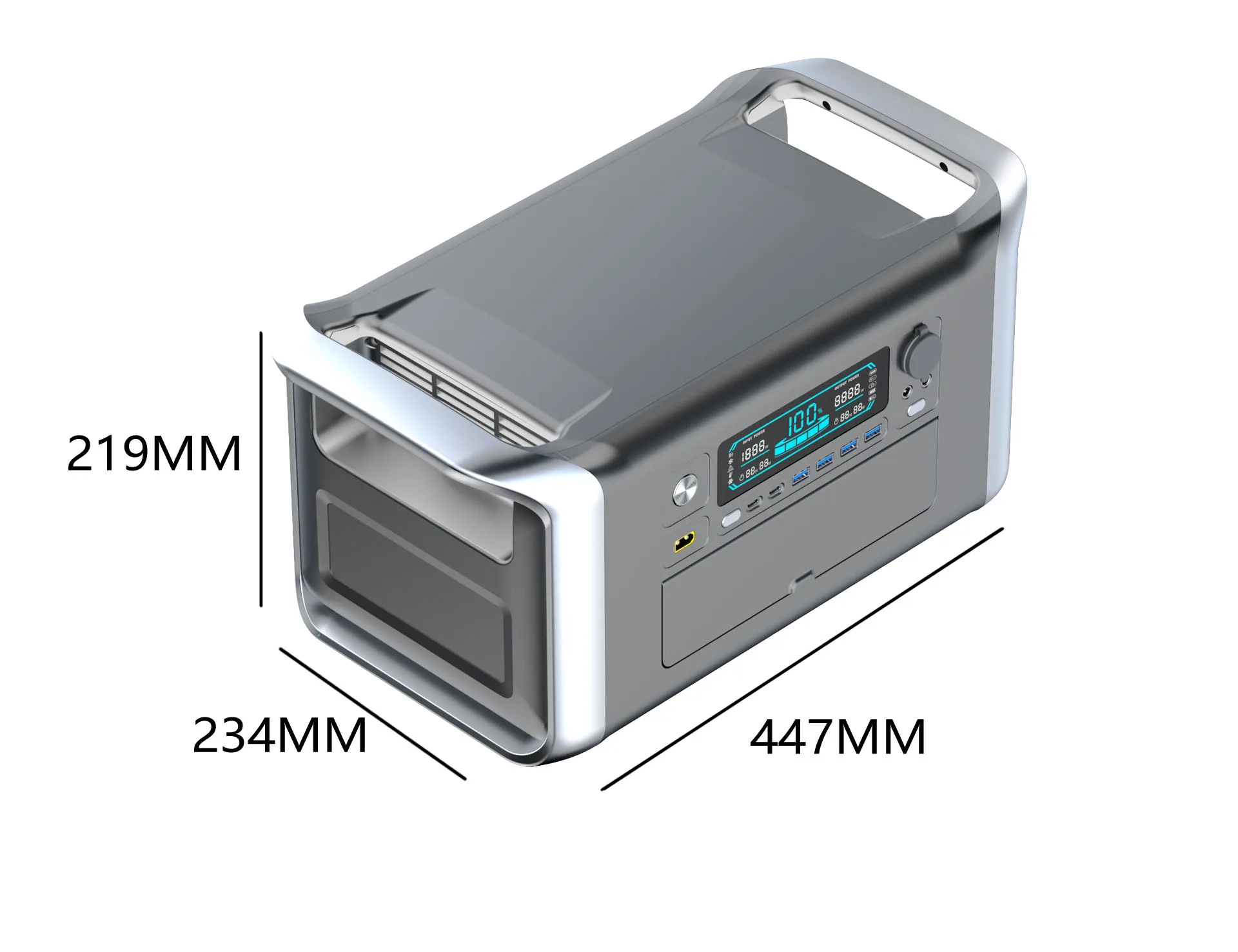 1800 واط موجة جيبية نقية مولد الطاقة الشمسية المنزلية 320000 مللي أمبير 1024Wh المحمولة الطاقة صمام ثنائي باعث للضوء MPPT سيارة خارجية الانتقال كاتب #5