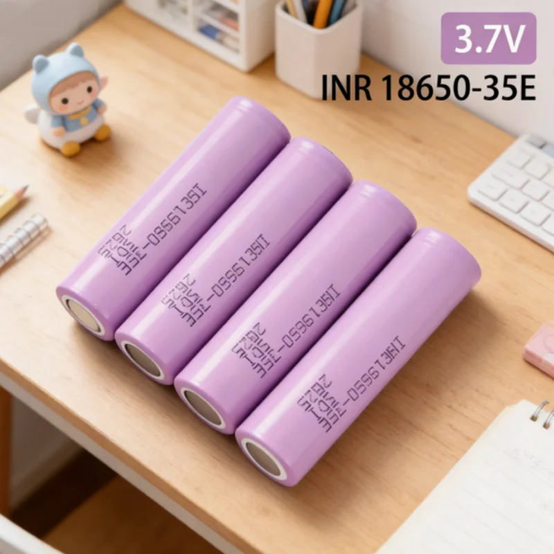 

✅New High-Performance INR 35e 18650 Rechargeable Battery 3500mAh 3.7V 20A Discharge for All Electronics