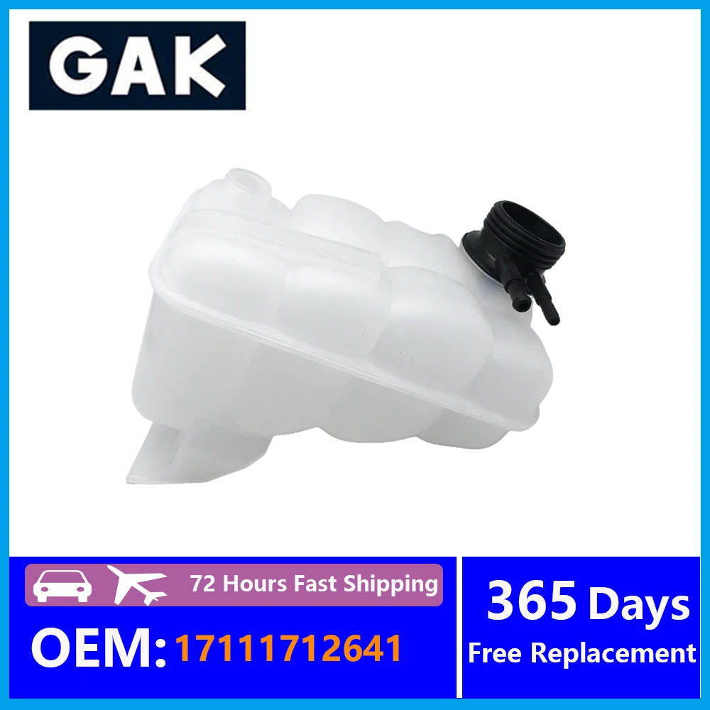 17111712641 17111712643 GAK Coolant Expansion Tank Radiator Auxiliary Kettle Accessories For BMW E30 320I 325I 325IX E36 M3