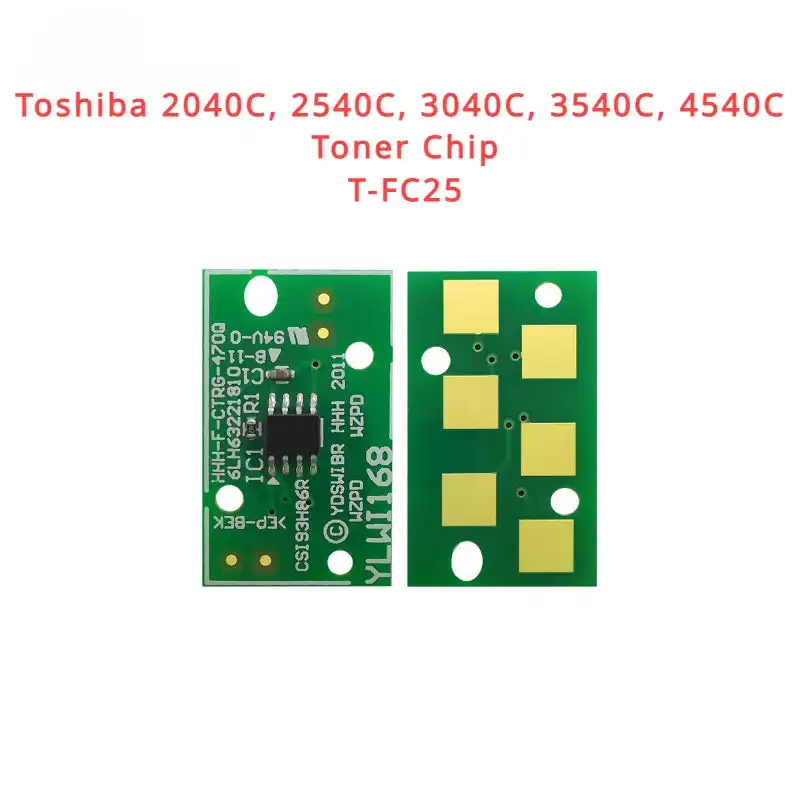 رقاقة حبر ، tfc25 لـ toshiba 2040c ، 2540c ، 3040c ، 3540c ، 4540c ، عبوة